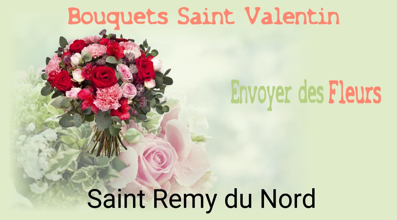 Roses de Saint-Valentin livrées à Saint-Remy-du-Nord